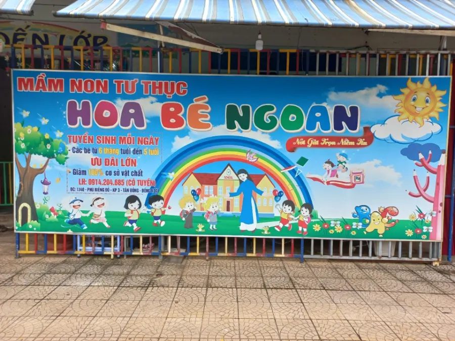 Trường Mầm Non Tư Thục Hoa Bé Ngoan