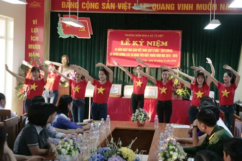Trường mầm non A - xã Tứ Hiệp