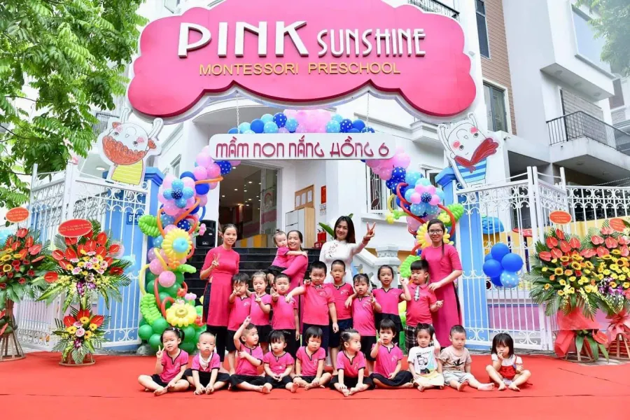 Trường mầm non Pink Sunshine  Montessori Preschool
