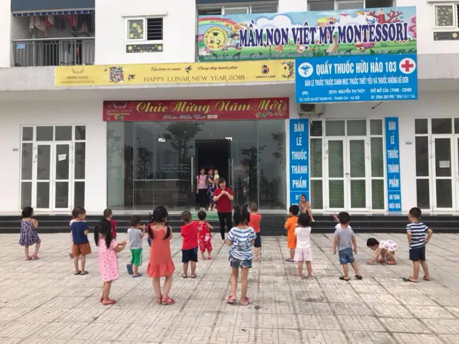 Trường mầm non Việt Mỹ Montessori