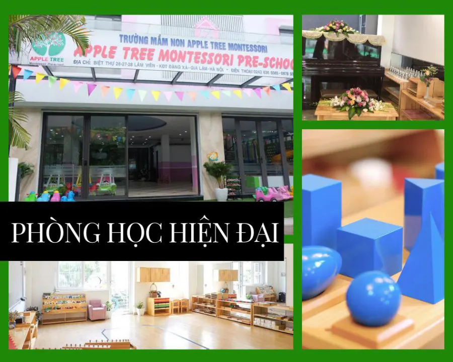 Trường mầm non quốc tế Apple Tree Montessori Pre - school