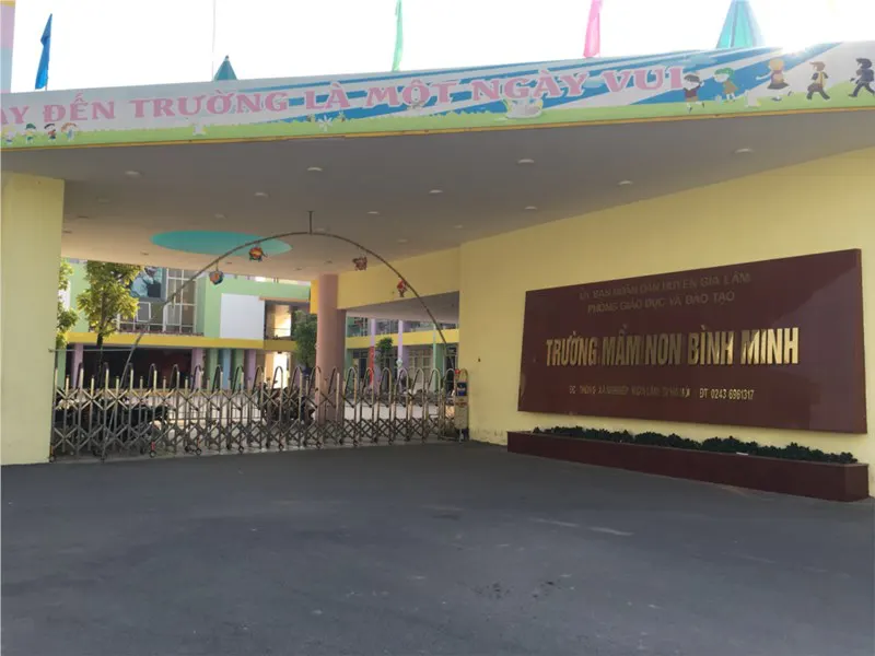 Trường mầm non Bình Minh