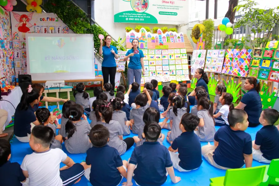 Trường mầm non Quốc tế Kindy City - Phường 03