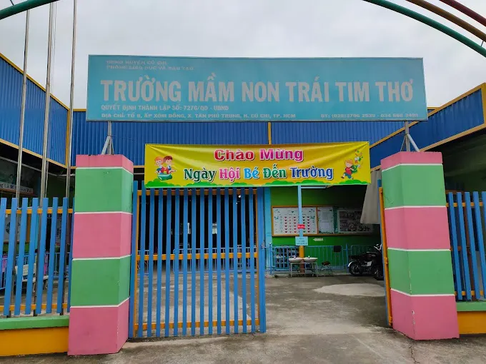 Mầm Non Trái Tim Thơ - Xã Tân Phú Trung