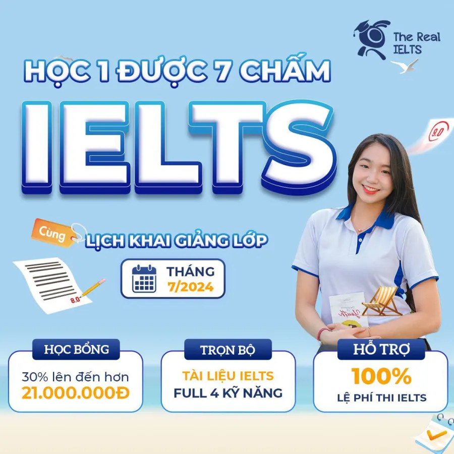 Trung tâm Tiếng Anh The Real IELTS
