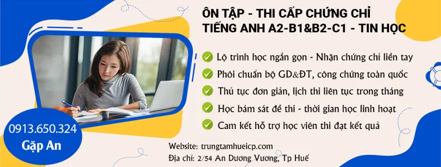 Trung tâm ngoại ngữ - Tin học Huế ICP