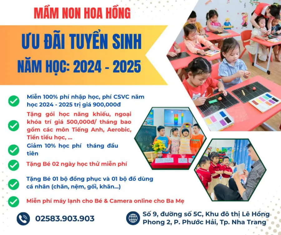 Trường Mầm non Hoa Hồng