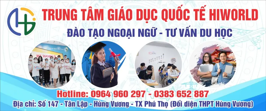 Trung Tâm Ngoại Ngữ Quốc Tế Hi World - Tân Lập, Phú Thọ