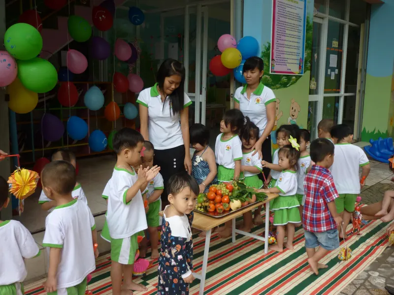 Trường mầm non Hướng Dương - Phường Bình Trị Đông B