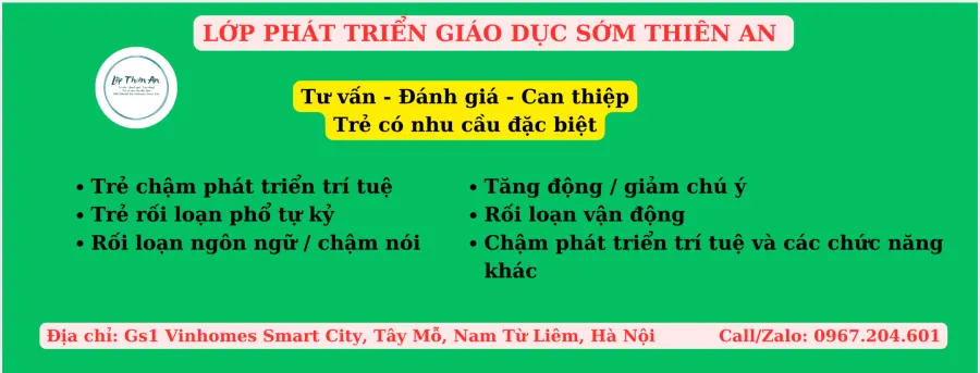Trung tâm Can thiệp sớm Thiên An