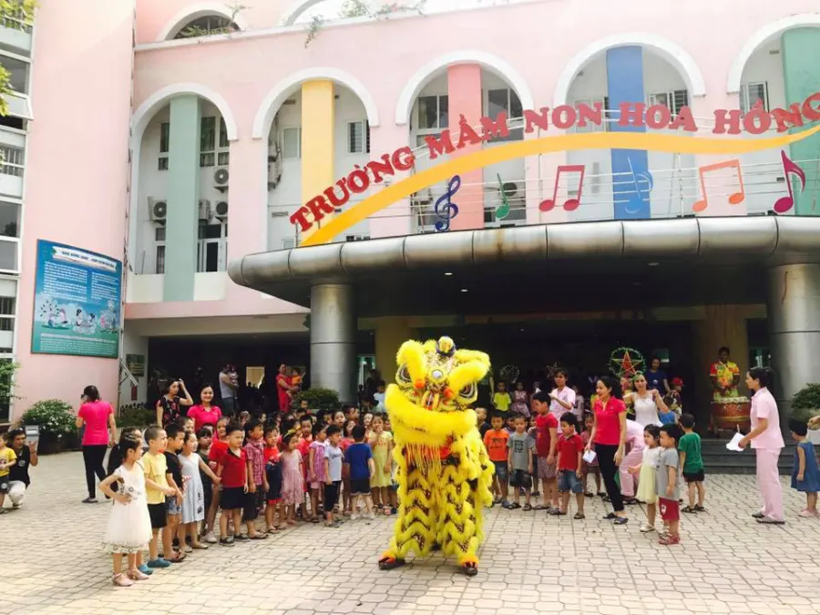 Trường mầm non Hoa Hồng