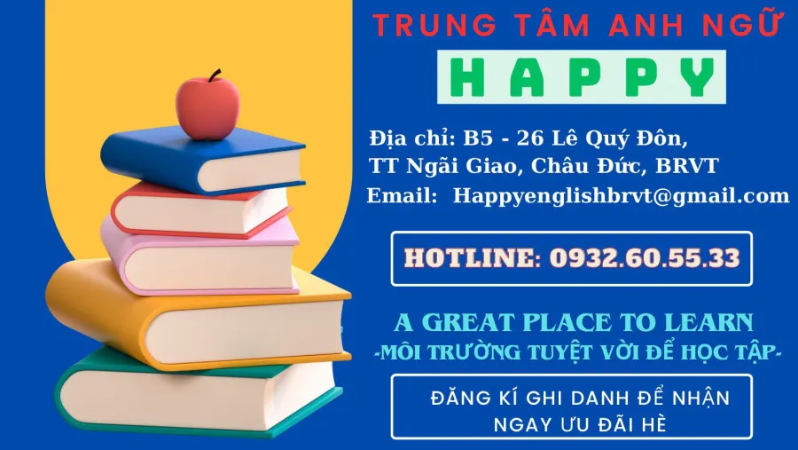 Trung tâm Tiếng Anh Happy English