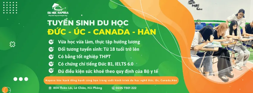 Trung tâm Du học Haposa - Du học Đức, Úc, Canada, Hàn