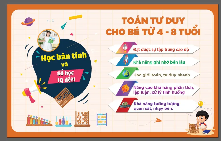Trung tâm Toán Tư Duy Rainbows Âu Mỹ