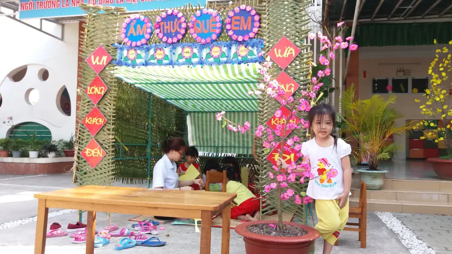 Trường mầm non Hoa Hồng