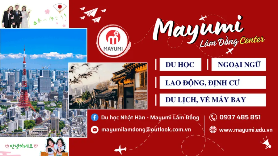 Trung tâm Du học Nhật Hàn - Mayumi