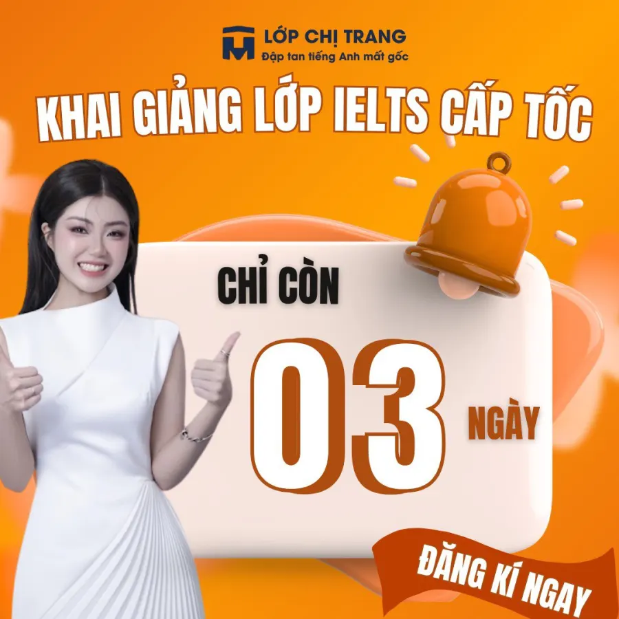 Lớp Tiếng Anh chị Trang