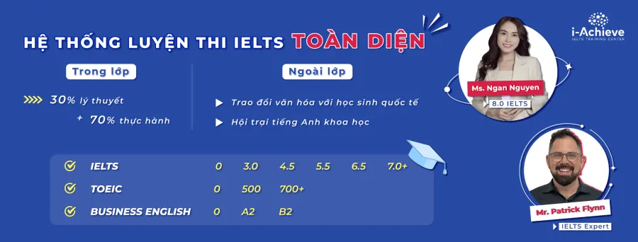 Trung tâm I-Achieve - IELTS Training Center