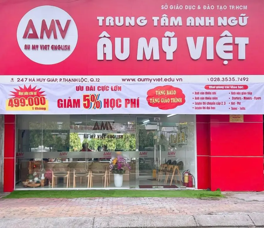 Trung tâm Anh Ngữ Âu Mỹ Việt - AMV English
