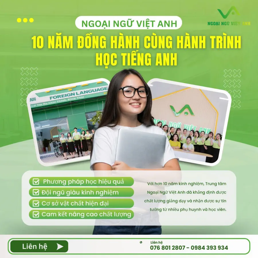 Trung tâm Ngoại Ngữ Việt Anh