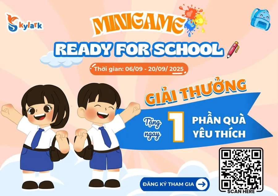 Trung tâm Skylark English - Tiếng Anh online trẻ em
