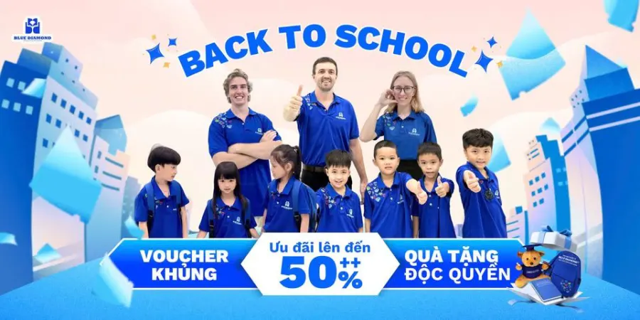 Trung tâm Blue Diamond English - Cơ sở 2