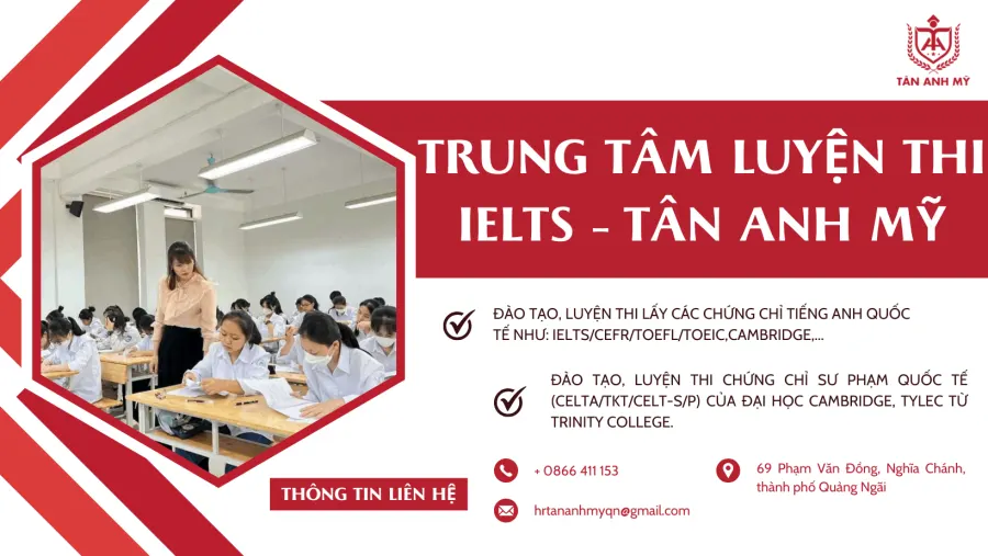 Trung tâm Ngoại Ngữ Tân Anh Mỹ