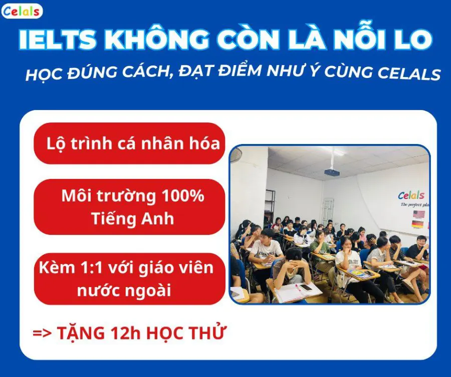 Trung tâm Anh Ngữ Celas - Cơ sở 1
