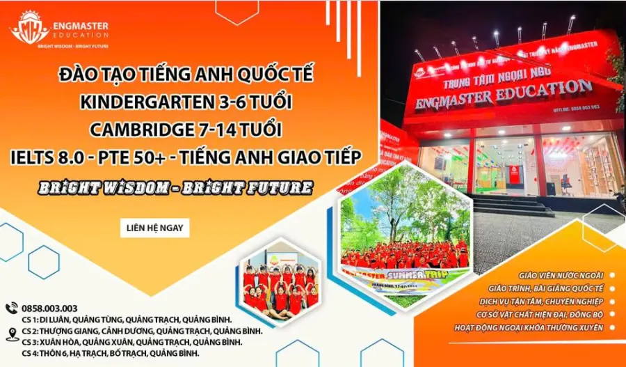 Trung tâm Ngoại Ngữ & Đào Tạo Kỹ Năng Engmaster Education - Cơ sở 2