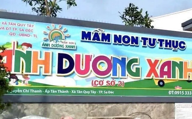 Mầm non Ánh Dương Xanh - Sa Đéc Cơ sở 2