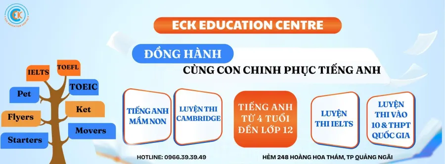 Trung tâm Ngoại Ngữ Eck Education - Qảng Ngãi