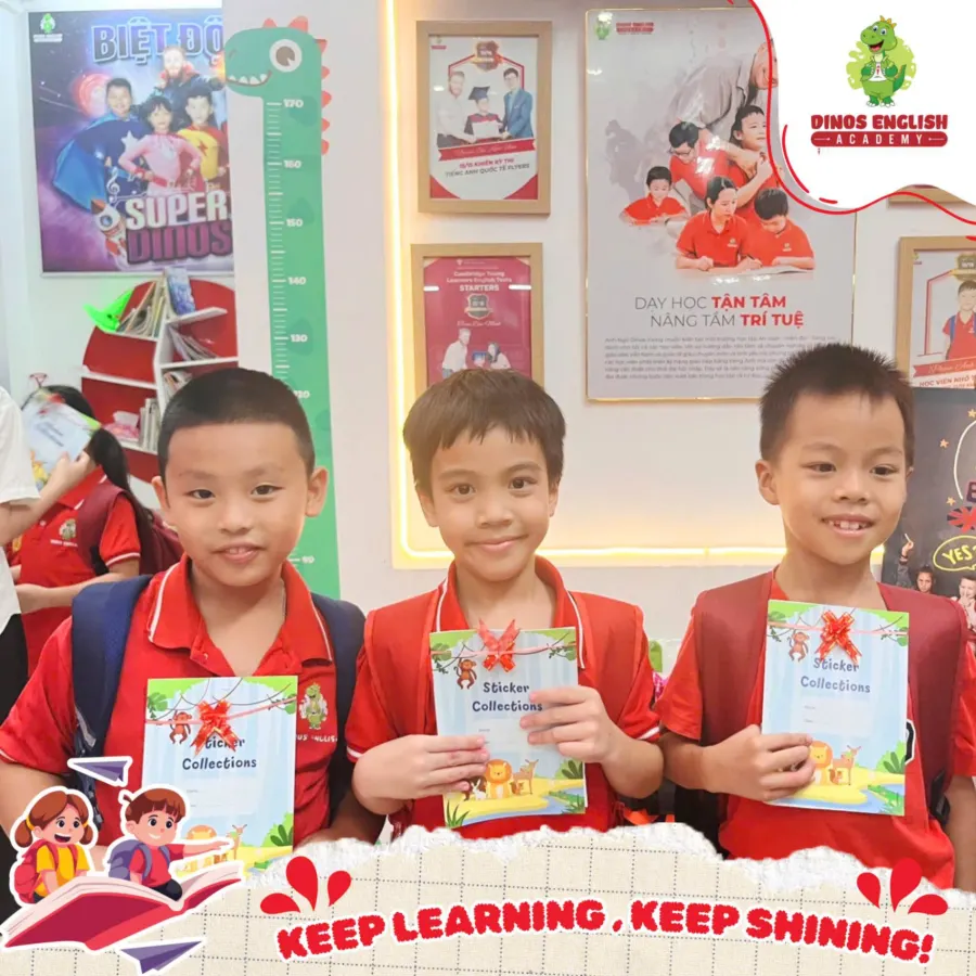 Trung tâm Dinos English Academy - Học Tiếng Anh Vui Nhộn Sáng Tạo - Cơ sở 1
