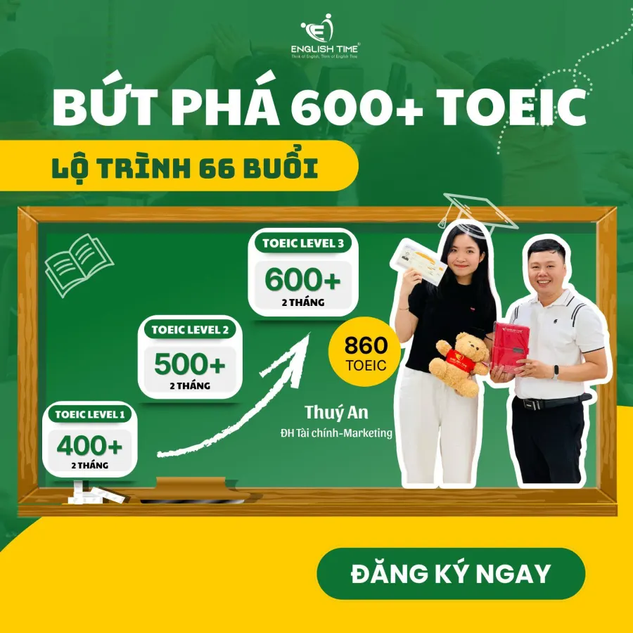 Trung tâm Anh ngữ English Time - Cơ sở 1