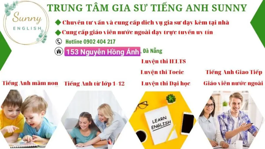 Trung tâm Gia sư Tiếng Anh Sunny