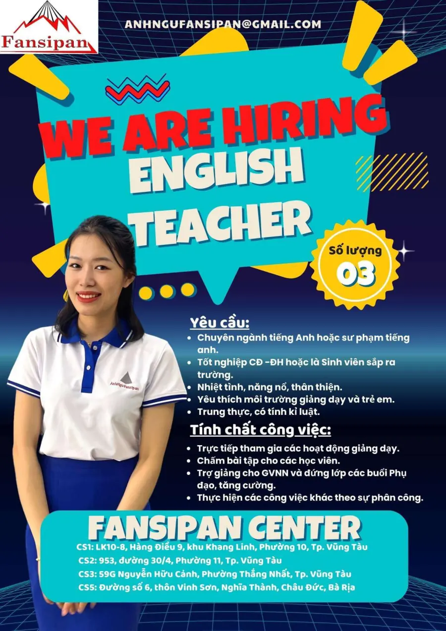 Trung tâm Anh Ngữ Fansipan - Cơ sở 1