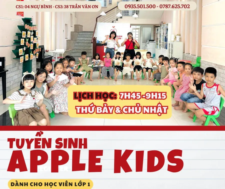 Trung tâm Apple English 2001 - Cơ sở 1