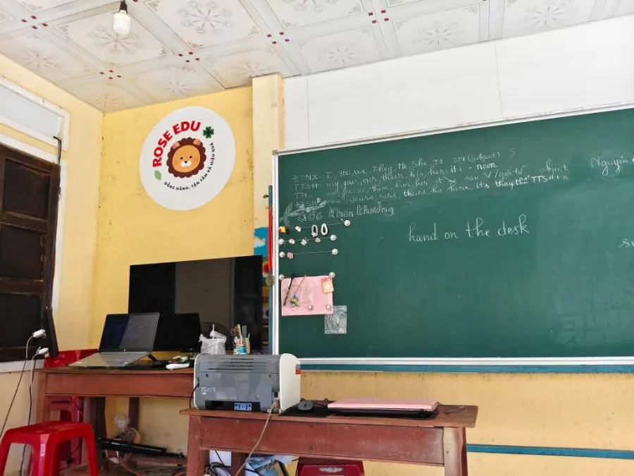 Trung tâm Rose edu Anh ngữ Hoa hồng