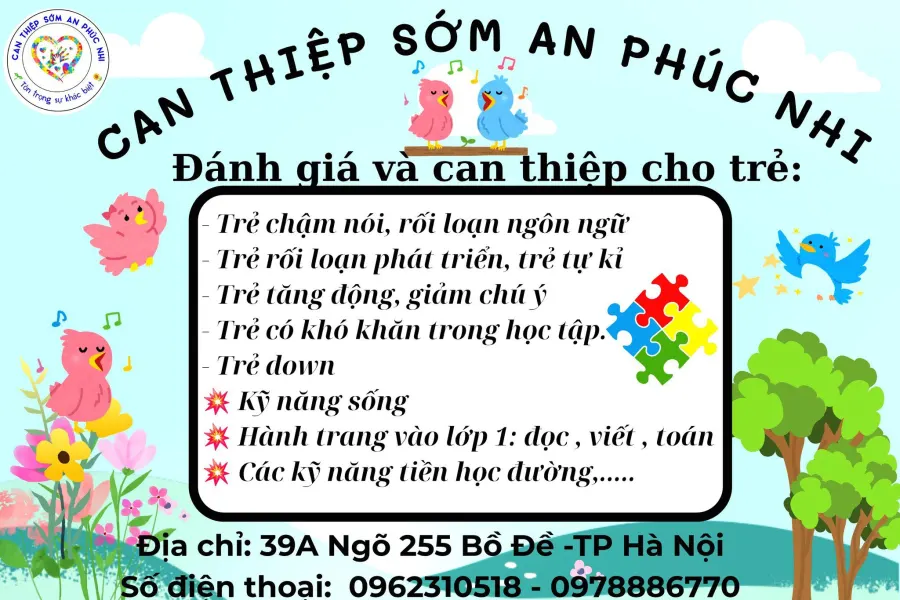 Lớp can thiệp sớm An Phúc Nhi