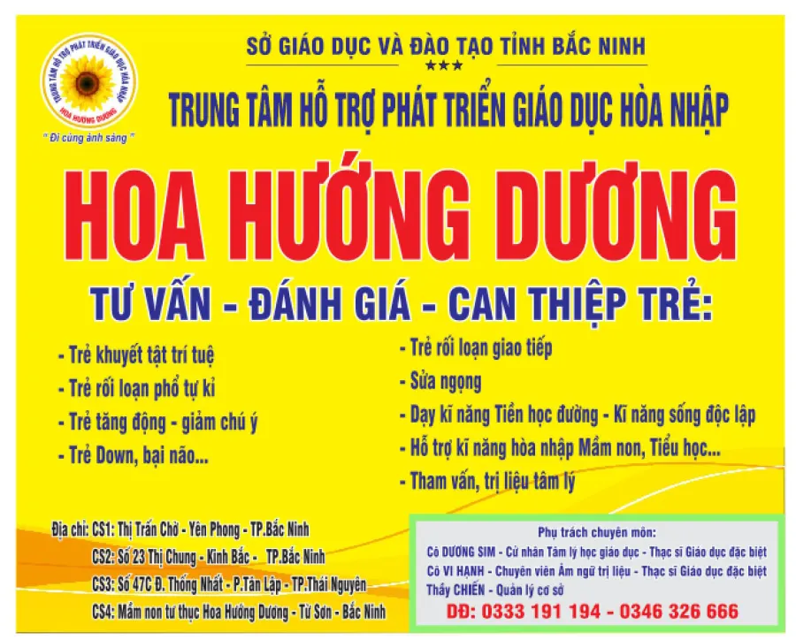 Trung tâm Hỗ trợ hòa nhập Hoa Hướng Dương