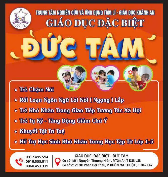 Trung tâm Dạy trẻ chậm nói và rối loạn phát triển - Cơ sở 4