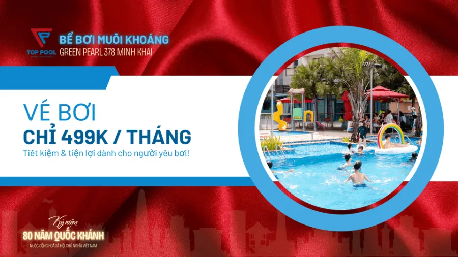 Trung tâm Dạy bơi Muối Khoáng Green Pearl