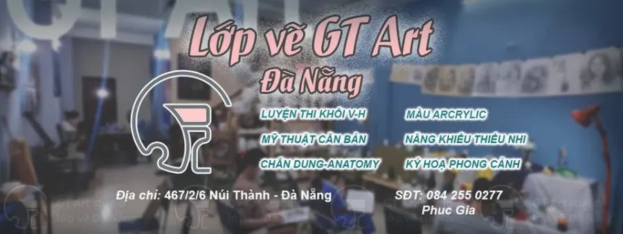Lớp vẽ GT Art Studio - Cơ sở 2
