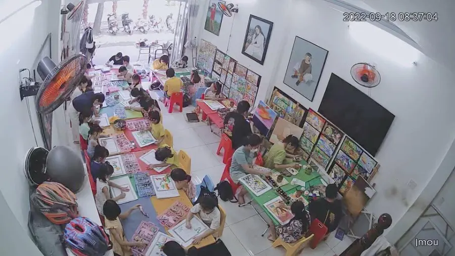 Lớp vẽ Nhí Nhố - Cơ sở 1