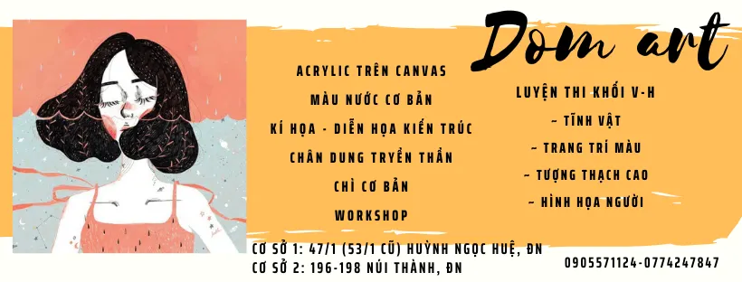 Lớp Vẽ Đà Nẵng DOM Art - Cơ sở 2