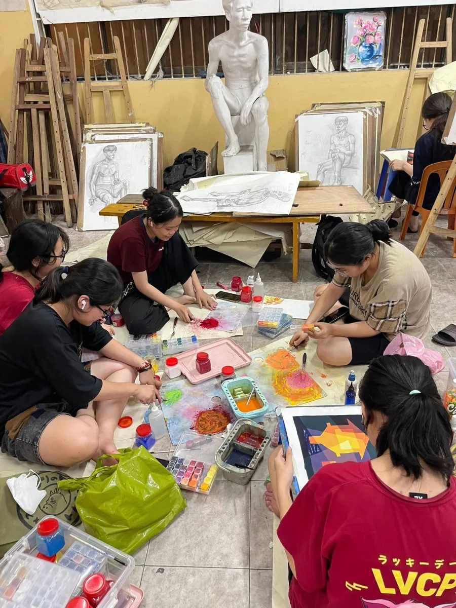Lớp Vẽ Cô Phúc - Cơ sở 2
