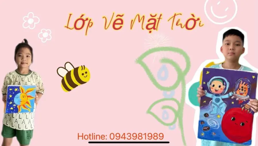 Lớp Vẽ Mặt Trời