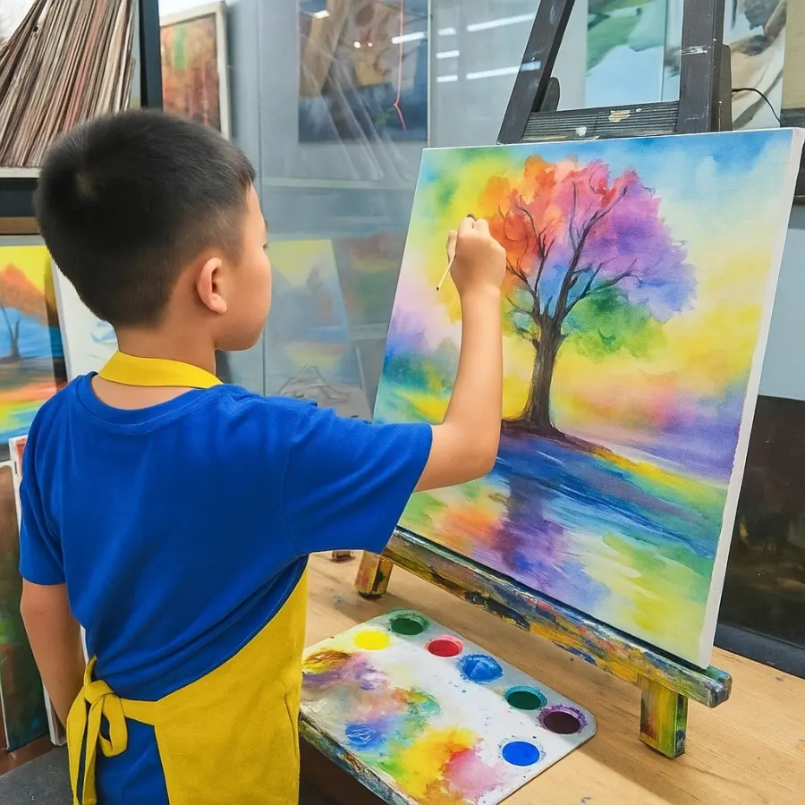 Lớp học vẽ Sky Art