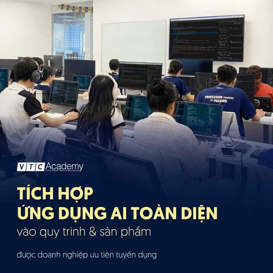 Hệ thống đào tạo lập trình VTC Academy - Cơ sở 3