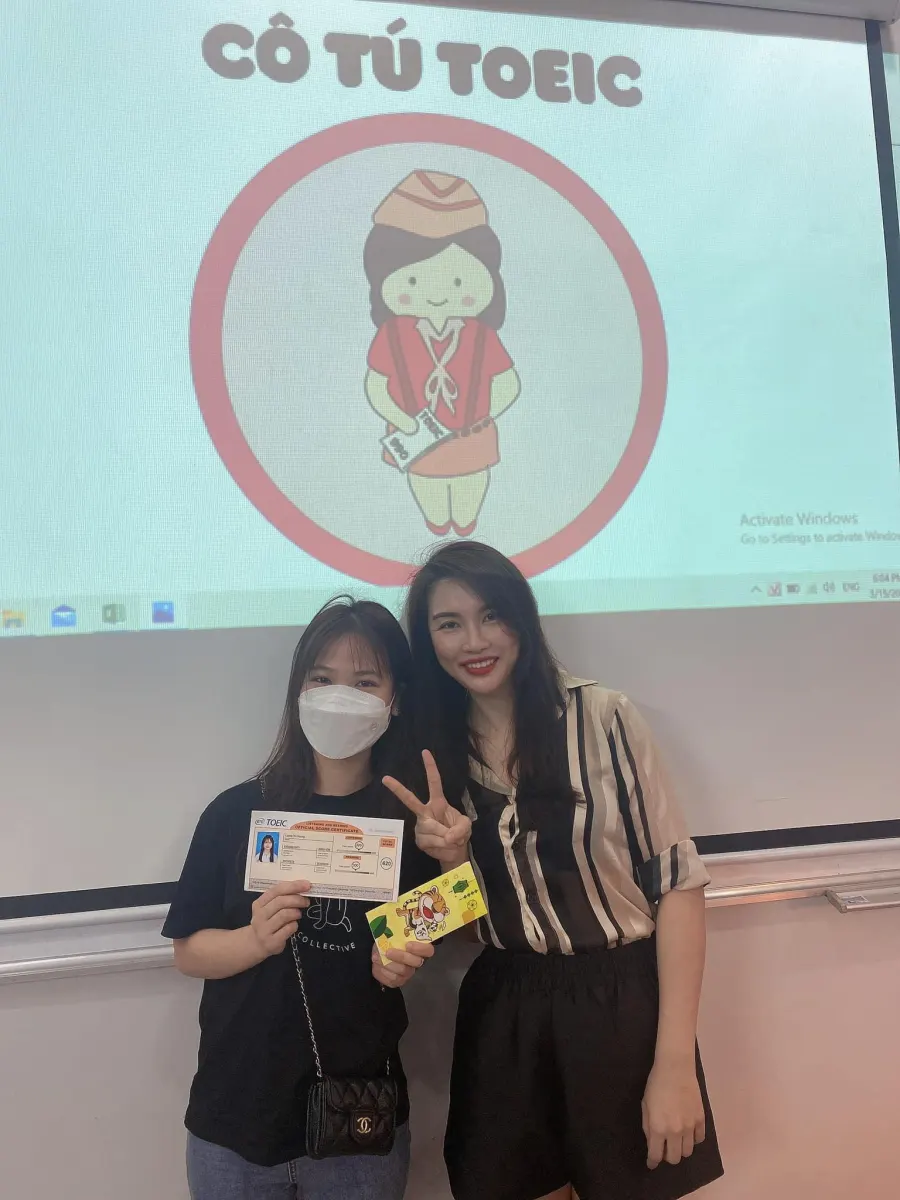 Trung tâm Tiếng Anh Cô Tú TOEIC