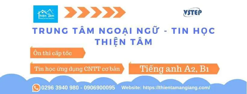 Trung tâm Ngoại Ngữ - Tin Học Thiện Tâm